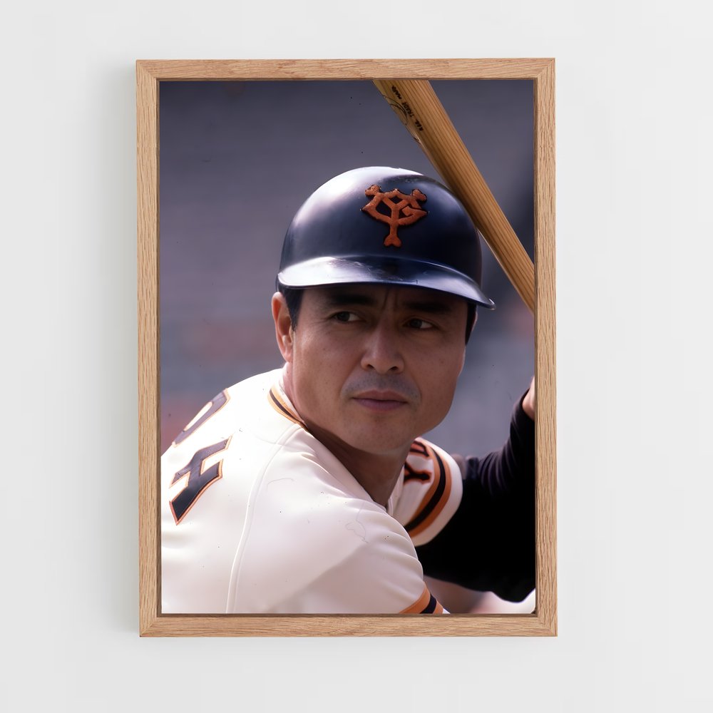 Poster Sadaharu roi – affiche Baseball (vue 4)